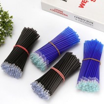 지워지는 기화 볼 펜 0.5 블루 블랙 리필, 블랙 DC002675