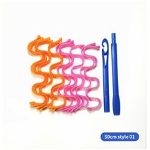 셀프파마 하는법 집에서 파마 세트 구르뽕 구르프 매직 휴대용 스틱 내구성 뷰티, 50cm 스타일 01