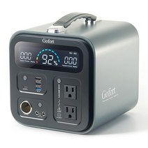 인산철파워뱅크 캠핑용배터리 올인원 파워뱅크 휴대용 발전소 220v 110v ac 순수 사인파 148800mah 550wh 태양열 발전기 600w 1000w(피크) 백업 전원 홈, 없음