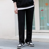 붐스타일 데일리 세미 와이드 트레이닝 팬츠