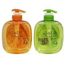 [자바라쇼핑] 설거지 세척제 490ml 자연퐁 기름때 식기 세척 세제 _ kig0337*20230228EA, 쿠팡 솔잎, 쿠팡 본상품선택