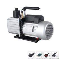 에어컨공구 다단 0.3pa 4CFM 전기 진공 펌프 에어컨 110V/220V 로터리 베인 HVAC 공기 도구 R410a R134a R407C R22, 110V 60HZ, 미국