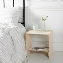 편백나무 DIY 오픈 미니 협탁 수납장, 상세페이지 참조, 상세페이지 참조