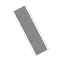 3M 427 실버 알루미늄 호일 테이프 너비 5.1cm(2인치) x 길이 23.5cm(9.25인치) 직사각형(25개 팩), 한개옵션0