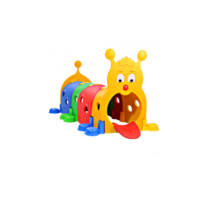 애벌래 터널 놀이터 실내 놀이시설 어린이집 단체, 무지개벌래 195X103X103