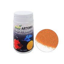 에코 탈각 알테미아 치어사료 50g/100ml 구피 플래티 베타 모든 열대어의 치어 성어, 1개
