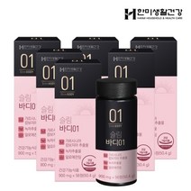 한미양행 [한미양행]한미생활건강 가르시니아 캄보지아 추출물 체지방 다이어트 슬림바디01 6박스+쇼핑백/한알가득프로바이오틱스