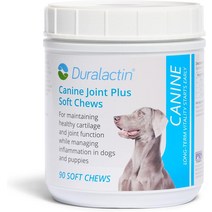 강아지영양제 PRN Pharmacal Duralactin Canine Joint Plus - 통증 관리를 돕는 동시에 건강한 연골 수준 및 관절 기능을 지원하는 개 강아지용 건강