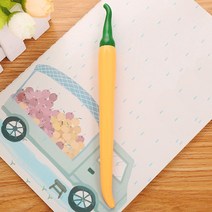 스마트만족 노란 고추 볼펜