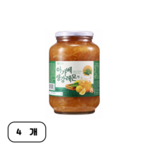 담터 아가베생강레몬차 1kg, 4개, 4개