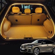 BMW X6 차박 식빵등 LED 트렁크 조명 감성무드, 웜화이트, 본상품선택