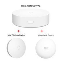 스마트 홈 키트 도어센서Xiaomi-스마트 홈 키트 Mijia Gateway 3 아카라 허브 도어 인체 온도 습도 센서, 21 Set 4