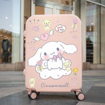 산리오캐리어 시나모롤 쿠로미 기내용 캐리어 마이멜로디 여행가방 유니버셜 휠 18인치 소형 경량 20인치 여성비밀번호