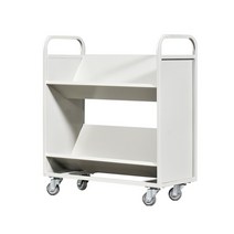 도서관 북트레일러 북카트 북트럭 북선반 북트롤리 간이 이동식 책꽂이 8, 01.두 단계 책 사다리