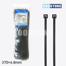 D_자이안트록 UV 실외용 케이블타이 370X4.8mm(100개), 단품