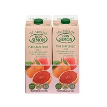 돈시몬 홍자몽 착즙주스 2L X 2입 456016, 2154