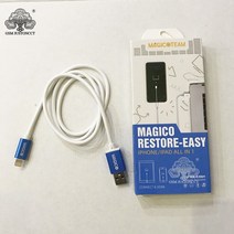 휴대폰 수리 부품 악세사리 복잡한 작업 도구 없이 iphone ipad 자동 복구 모드 데이터 라인을 위한 magico restore-easy dfu 케이블, 마법의 dfu 케이블