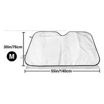 자동차 햇빛가리개 블라인드 창 양산 커튼 그늘막 썬팅창 열차단 가리막 앞유리 가리개 조수석 햇빛가리개 뒷자석 열차단막 알로하 해골 스트라이프 패턴 인쇄 태양 그늘, m 55인치x30인치