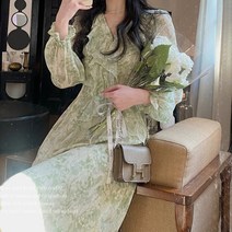 2022 신상[봄 속삭임 꽃무늬 치마]봄날은 부드럽고 정취가 있어 큰누나의 맛이 좀 눅눅하다