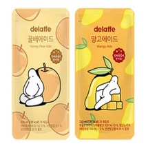 델라페 진짜꿀배에이드 5개+진짜망고에이드 5개 아이스파우치음료 230ml, 상세페이지 참조