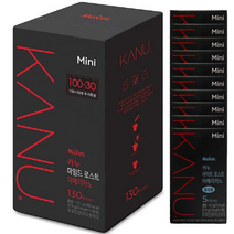 카누 미니 마일드로스트 아메리카노 130T 라이트로스트 30T 증정, 1박스, 130개입, 0.9g