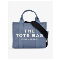 MARC JACOBS 마크 제이콥스 더 미니 코튼 토트 백 블루
