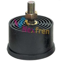 (70파이 60/50 32mm) 볼트 방진 고무 고무발 한쪽 방진고무판 바닥 소음 진동 방지 패, 1개