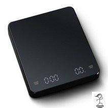 원두저울 커피저울 카페저울 충전 주방 전자 가정용 정밀 식품 미니 쥬얼리 디지털 71, 1-USB 타이머 3kg-0.1g
