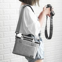 BOONA 소니 후지 캐논니콘 필름 카메라 DSLR 가방 백 H001, [H001] 숄더백 - S