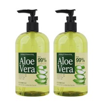 (2개)푸드어홀릭 알로에베라 수딩젤 500ml, 옵션선택