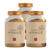 헬스앤푸드 국산 구기자100% 가루 청양산 200g, 3개
