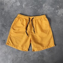 쿼터 팬츠 남한국판 3부 속건 반바지 캔디 컬러 루즈핏 얇은 스포츠 반바지 러쉬