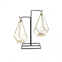 인테리어 카페 양초 캔들 더 무드 양초걸이 2구, 상세페이지 참조, 상세페이지 참조