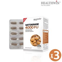 헬스윈 나토키나제 나토키나아제 낫또키나제 4000FU 60캡슐 3박스, 단품