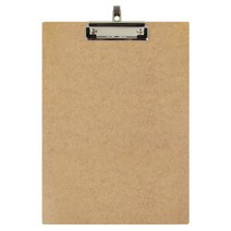 아인텍 MDF A4 클립보드, 1개, 세로_펜고리형[Q0879]
