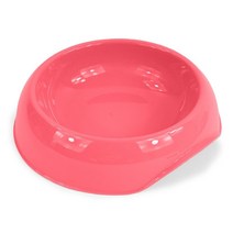 아기 강아지 개 밥그릇 200ml 코랄 BPA FREE 애견식기 강아지접시 물그릇