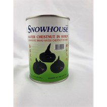 태국 워터체스넛 물밤 헤우 해우 통조림 565g thai water chestnut 565g, 1개