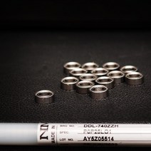 정품 NMB 베어링 시마노 다이와 릴 볼베어링 DDL-740ZZH, 고멕서스 7x4x2.5mm 베어링 2 개