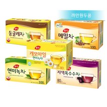 동서 메밀 둥굴레 자색옥수수차 루이보스보리차 현미녹차 캐모마일 100T 80T국화차, 현미녹차(영업용)50T