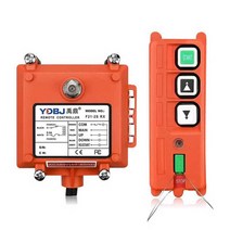 호이스트 리모컨 산업용 무선 원격제어 도르레 크레인, 크리스탈 진동형 1송신 1수신 18-65V