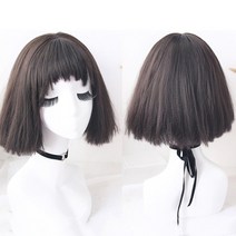 (해외)핫신상 마틸다 단발가발DG가발 패션가발 여성가발 예쁜가발 와이어가발, 초콜릿브라운 37CM