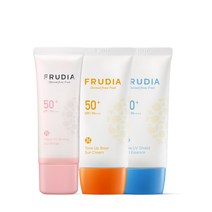 [후르디아] 선케어 3종 세트 (선 프라이머+톤 업 베이스 선 크림+울트라 UV 쉴드 선 에센스), 단품