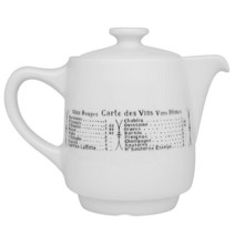 Pillivuyt Brasserie 커피/찻주전자 532.3ml(18온스) 용량