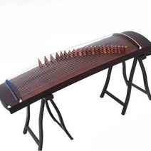 나무가야금 초보자 고쟁 오동나무 취미용 연주 거문고, 90cm 휴대용 브라운2
