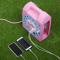 LUG-G25MUP-A(PW) 러그박스 방호형 USB2구 릴선 20M (단품/4개당배송비), 1개