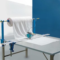 전동 재단기 가죽 원단 자동 피할기 천 의류 공업용, 2.6m 트랙 전체 세트, 2.6m 트랙의 전체 세트