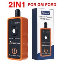 타이어 압력 센서 TPMS 활성화 도구 EL-50448 미국 자동차 뷰익 캐딜락 시보레 GMC 링컨 GM 장착 315 433 MHz, [02] 2IN1