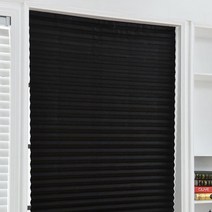 암막 벌집 블라인드 아파트 백색 접착 Pleated 창문 보호 태양