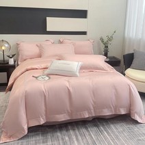 침대카바 고급 100% 코튼 침구 세트 킹 사이즈 심플 화이트 이불 커버 220x240 피부 친화적