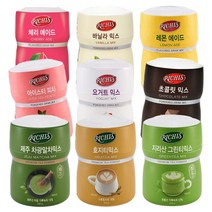리치스 카페파우더 레몬 요거트믹스 체리 아이스티피치 제주차광말차 그린티 호지티 바닐라 초콜릿 에이드 믹스 대량주문 가정용 업소용 카페음료, 리치스 지리산 그린티믹스 550g 3개